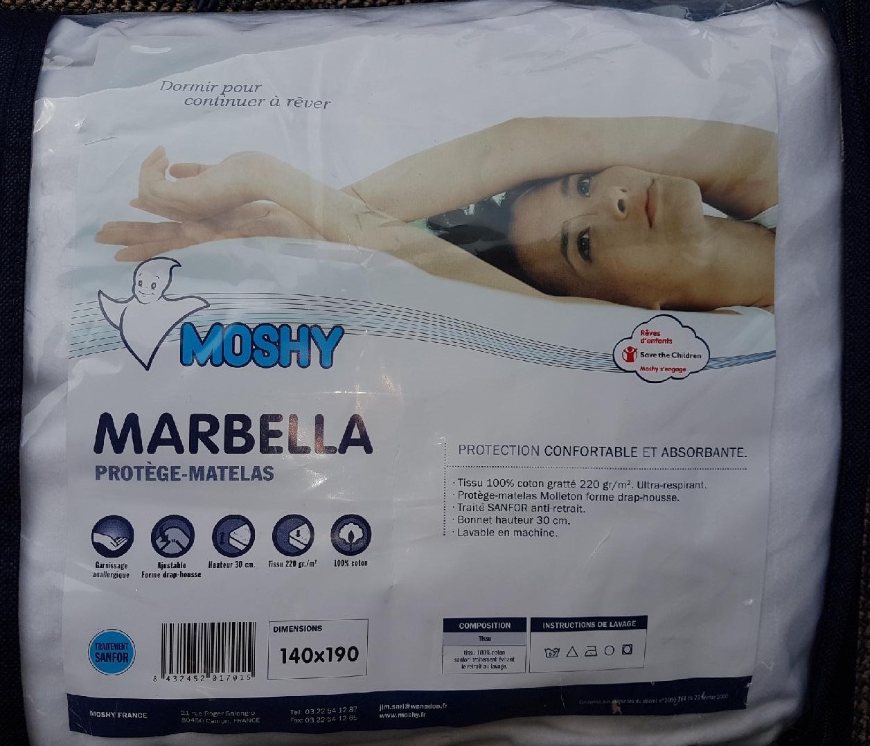 Protège-matelas Marbella - Moshy